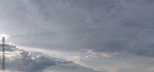 Sky with beautiful clouds, background with clouds