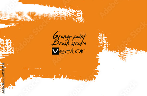Flat Paint Brush Thin Short Background High Detail Abstract Vector Background, Grunge Paint Vector brush Stroke,  Abstract background with grunge texture