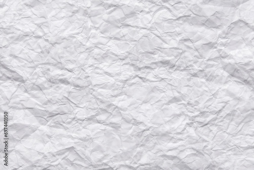 Crashed paper,Closeup of white crumpled paper for texture background
