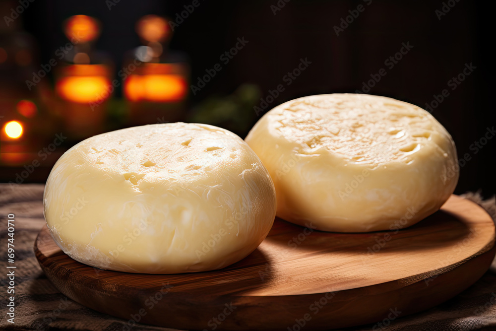 Polish Smoked Cheese, Traditional Oscypek, Slovak Mountain Snack, Sheep Milk Product