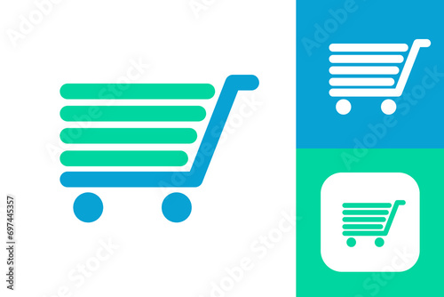 shopping cart logo