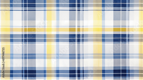 Light yellow and blue plaid pattern, great for a Spring picnic-themed background