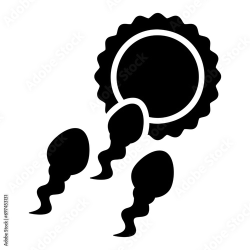 ovum glyph icon