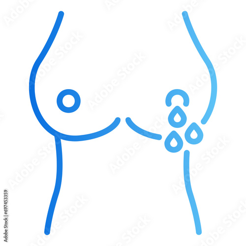 nipple gradient icon