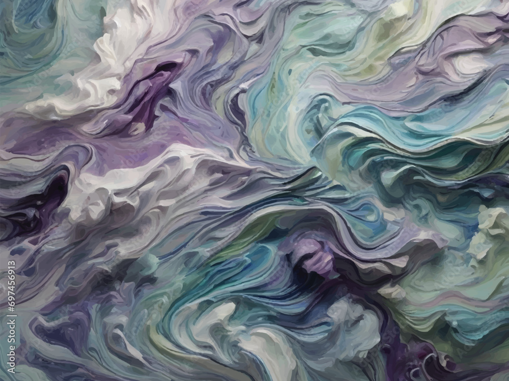 Obraz premium Aurora Dance Marble Background