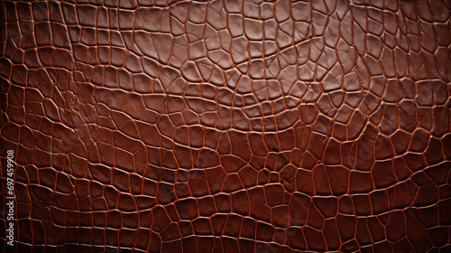 Leather Texture Background. Original Red pattern Leather Background.