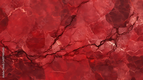 Red Marble Background. Broken Texture Red Background.