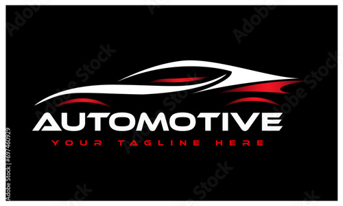 Automotive dealership symbol. Vector illustration