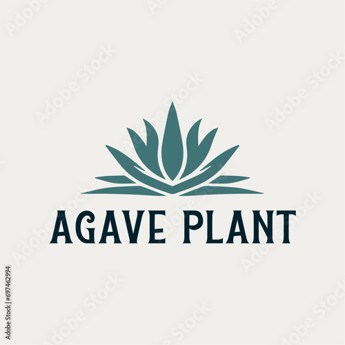 agave vector logo tamplate photo