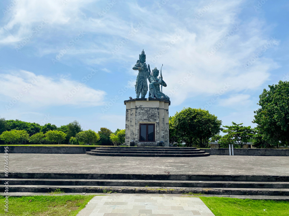 Nusa Gede Island monument and park , Indonesia