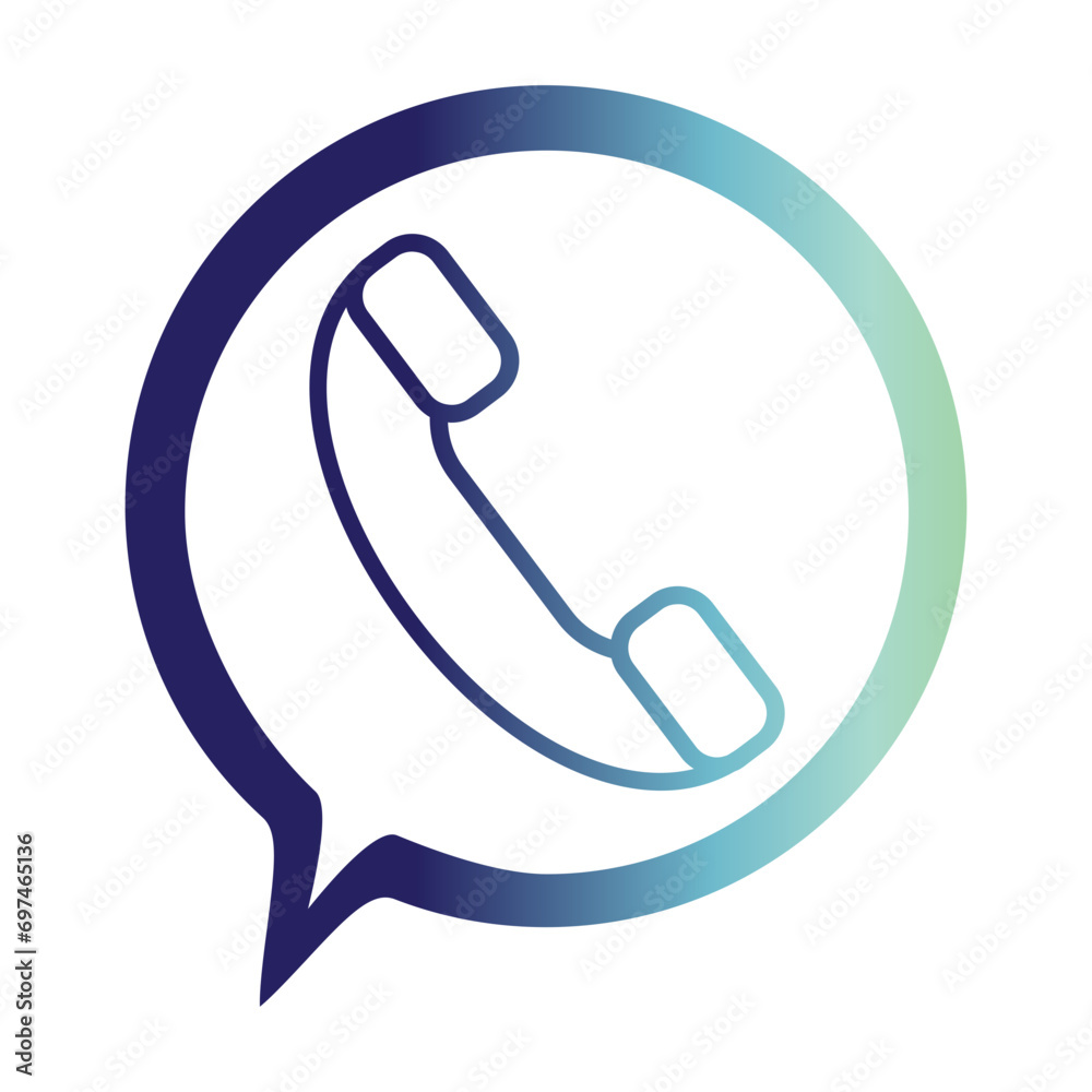 social media icon on line gradient style social media icon on line gradient style