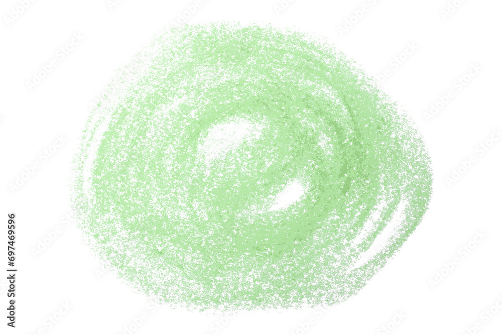 Green crayon scribbles isolated on transparent background. Green crayon scribbles isolated on transparent background.