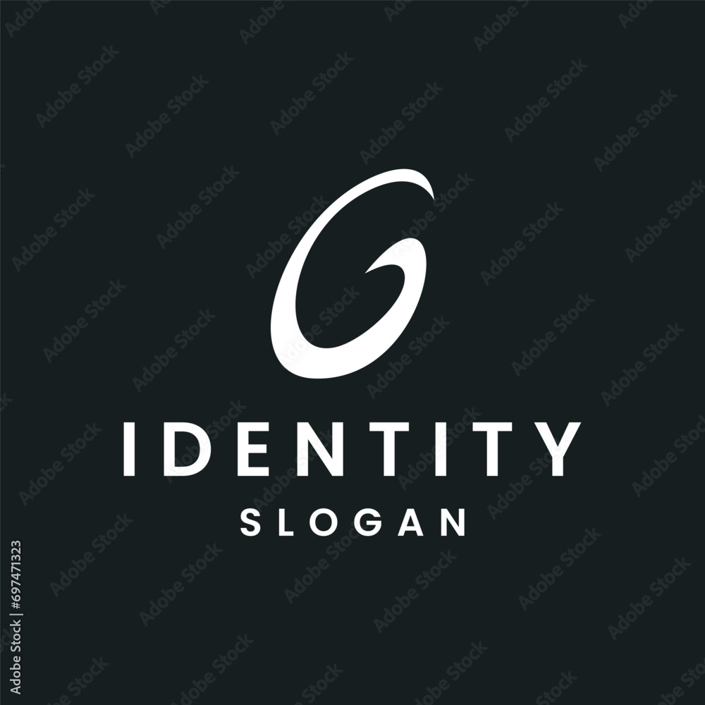 Letter g style logo icon design template flat vector Letter g style logo icon design template flat vector
