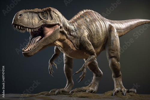 tyrannosaurus rex dinosaur. Generative AI