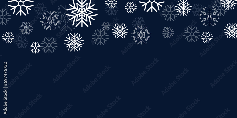 Snowflakes background, christmas background with snowflakes Snowflakes background, christmas background with snowflakes
