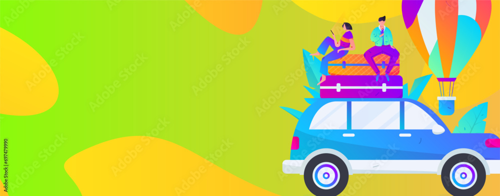 Holiday travel travel characters internet background vector hand drawn illustration
Holiday travel travel characters internet background vector hand drawn illustration