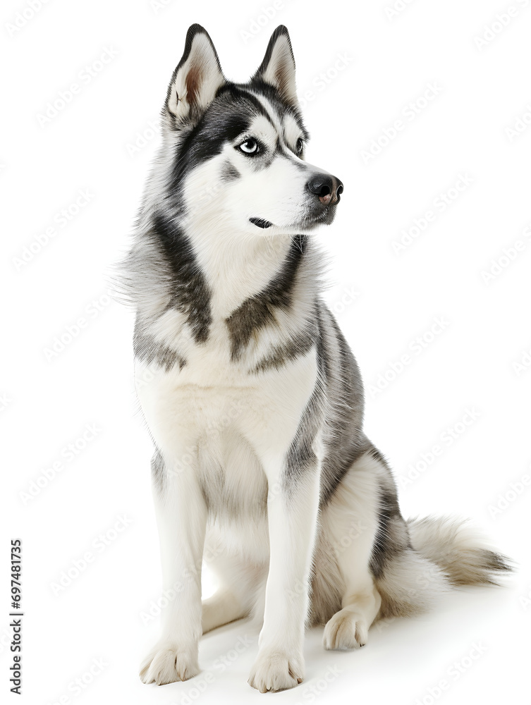 siberian husky dog