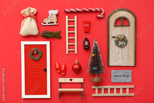 Christmas holiday miniature...