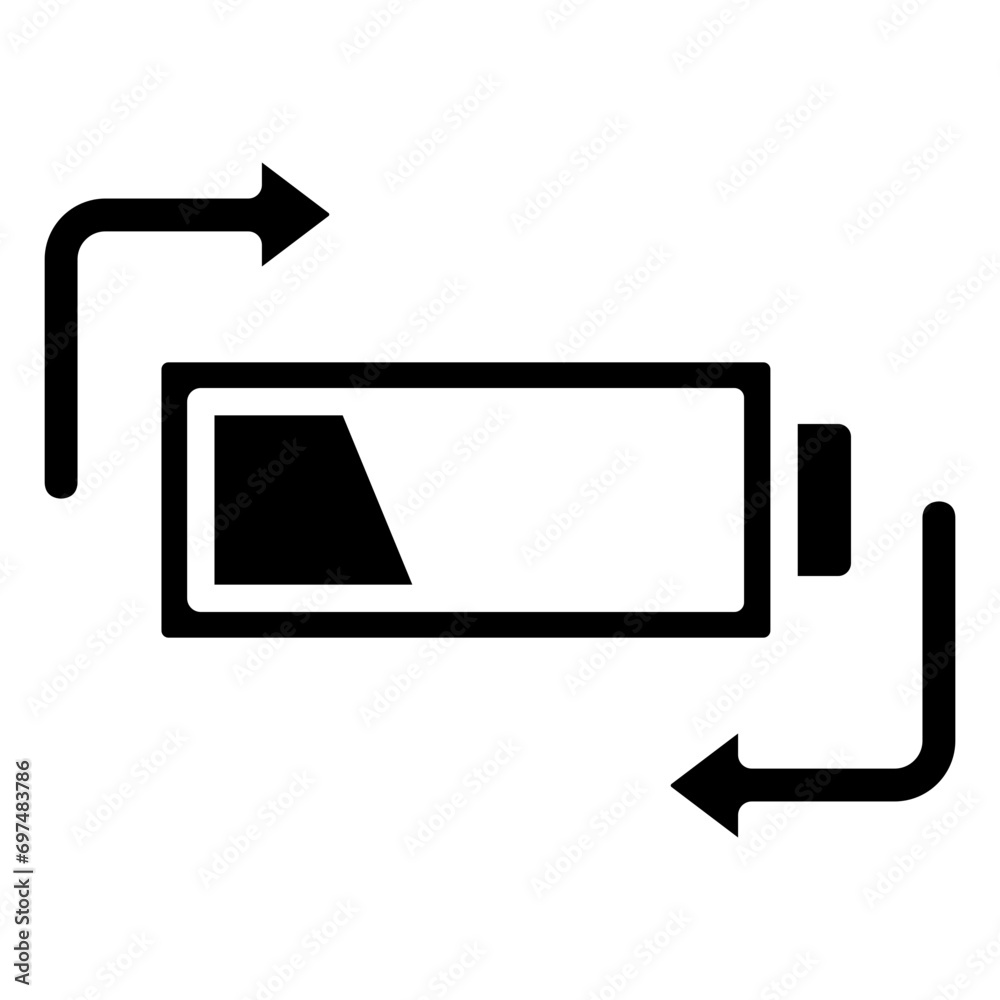 Battery Storage glyph icon, related to renewable energy, green energy. use for web, digital and app development Battery Storage glyph icon, related to renewable energy, green energy. use for web, digital and app development