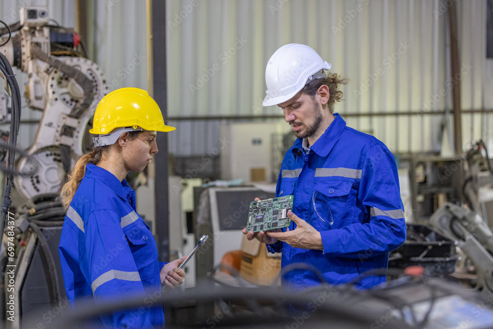 Robotic techs maintain, inspect, test, repair robot arms, engines to ensure standard condition. Robotic techs maintain, inspect, test, repair robot arms, engines to ensure standard condition.