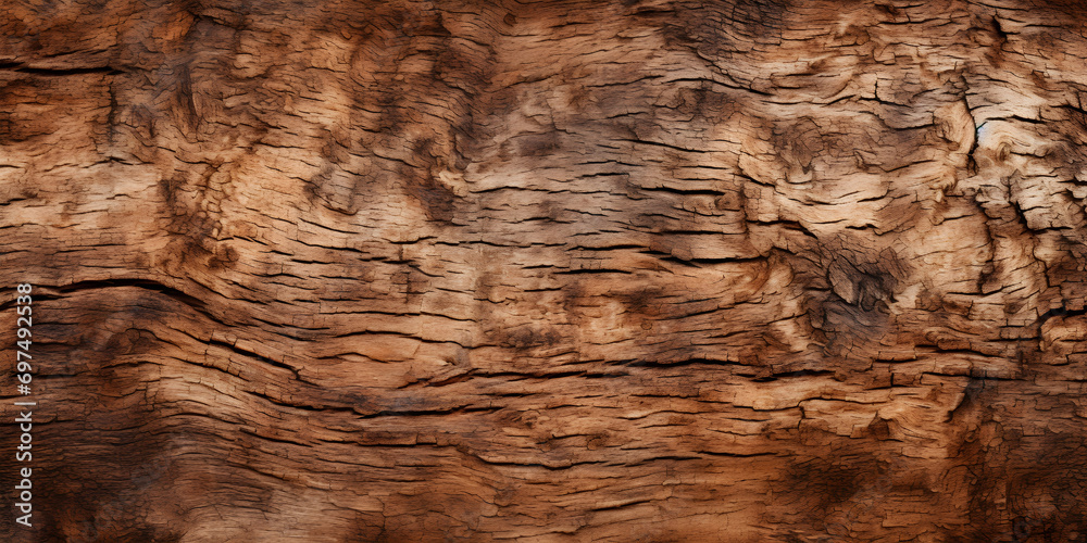  The textures and depths of dark brown oak bark background, The beauty of wood exploring the intricate textures of nature's masterpiece.