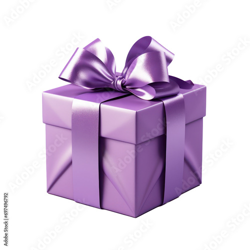 purple giftbox mockup  © SaraY Studio 