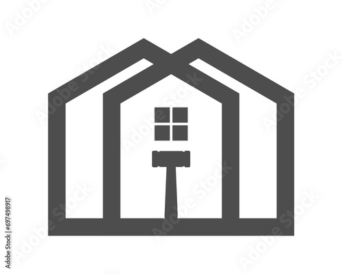 lawyer house icon