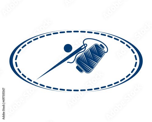 thread and needle logo