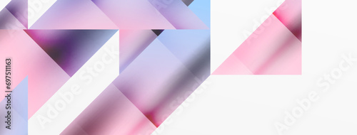 Captivating vector abstraction. Triangles interlock in mesmerizing dance, crafting dynamic geometric backdrop. Fusion of shapes and angles creates artful symphony of modern design