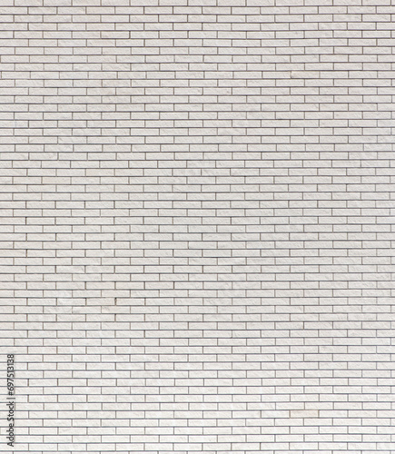 White bricks on the wall as an abstract background. Texture