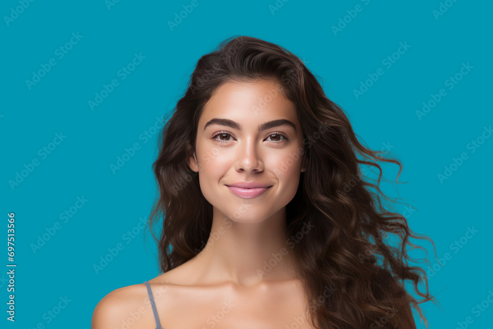 Portrait of a beautiful smiling young woman looking at the camera Isolated on transparent background, PNG file. Portrait of a beautiful smiling young woman looking at the camera Isolated on transparent background, PNG file.