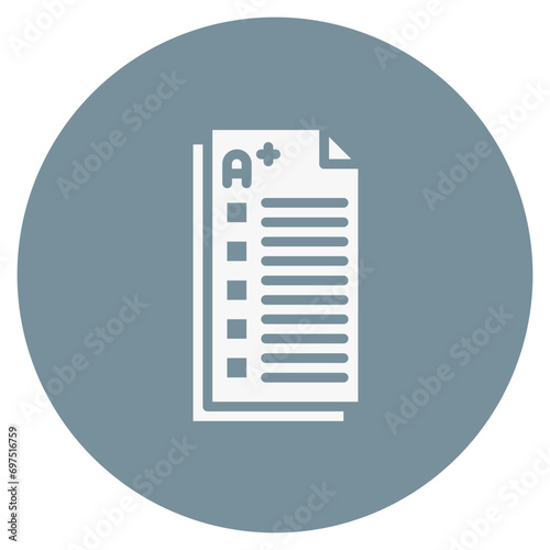 Report Card Icon