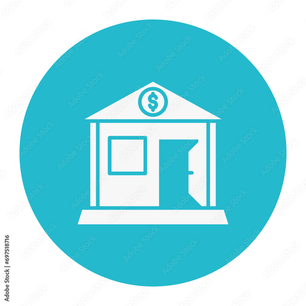 Financial Office Icon Financial Office Icon