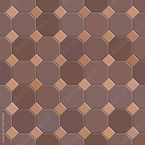3D brick stone pavement 30