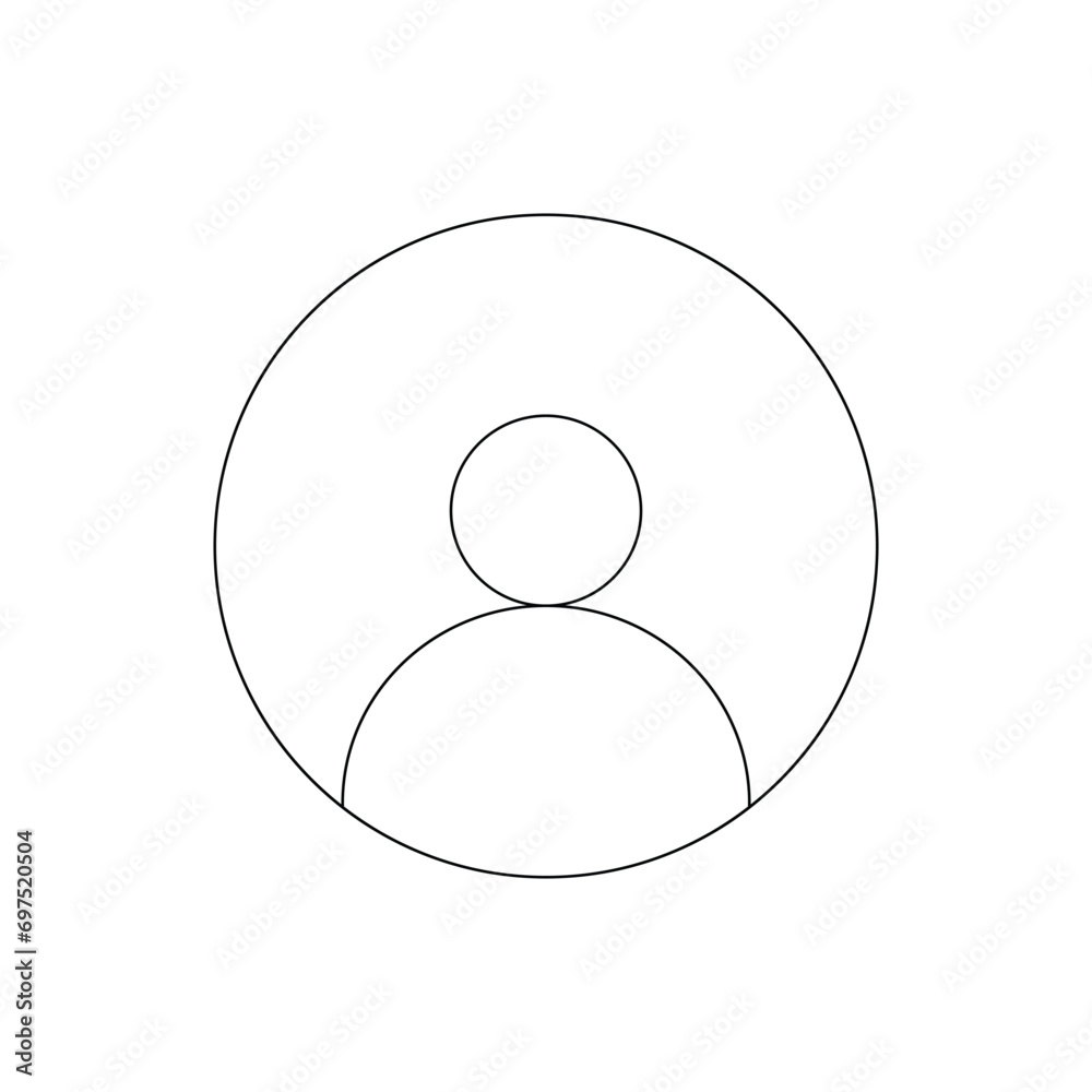 User Icon in trendy flat style isolated on grey background. User symbol for your web site design, logo, app, UI. Vector illustration, EPS10. User Icon in trendy flat style isolated on grey background. User symbol for your web site design, logo, app, UI. Vector illustration, EPS10.