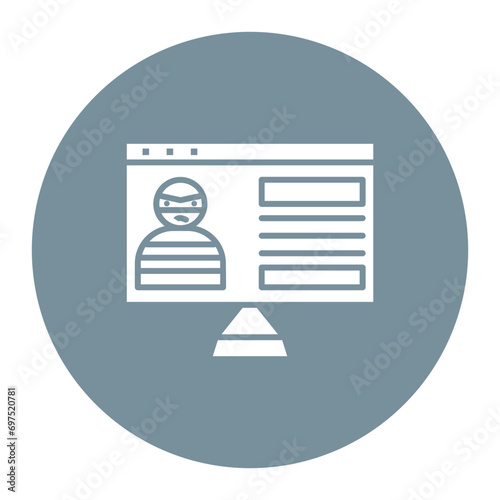 Criminal Database Icon