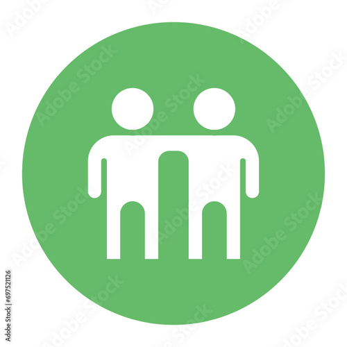 Friends Standing Icon