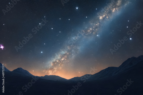 Milky Way, Galactic Marvel, Night Sky Wonder © caiquame