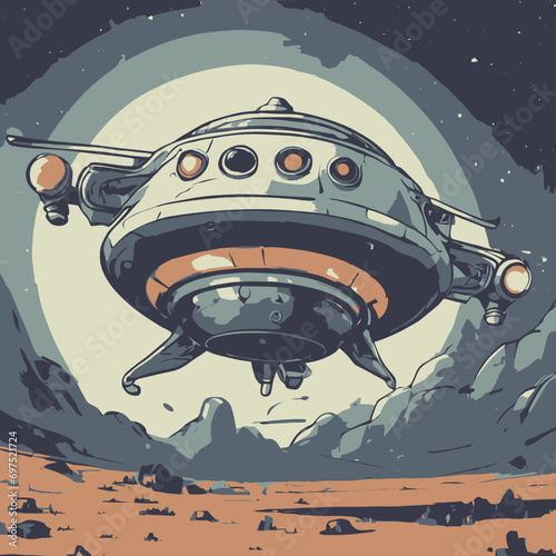 Ufo Logo EPS Format Very Cool Design