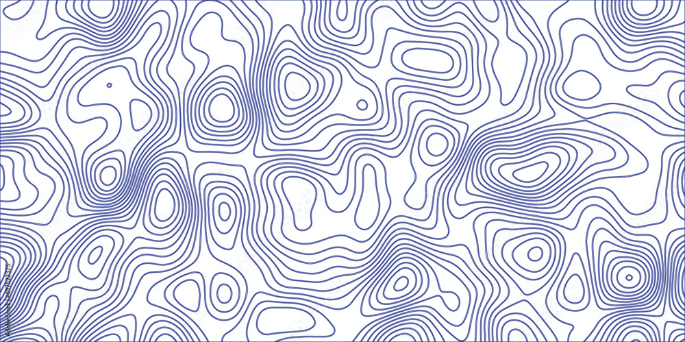 Abstract Topographic Map in Contour white and blue background design. Topographic Map topo Gradient multicolor wave curve lines banner background design. Abstract Topographic Map in Contour white and blue background design. Topographic Map topo Gradient multicolor wave curve lines banner background design.