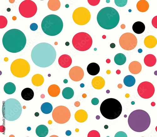 Polka Dots Seamless Pattern