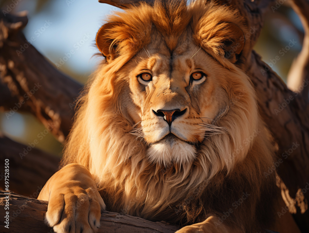 Obraz premium portrait of a lion