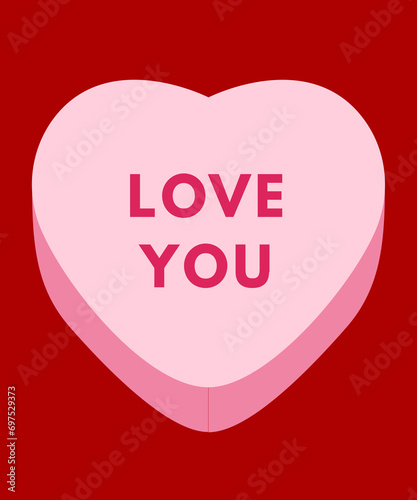Dark red and purple Valentine's day background
