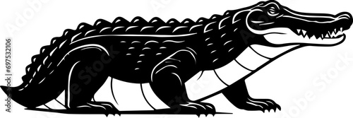 Nile crocodile Flat Icon
