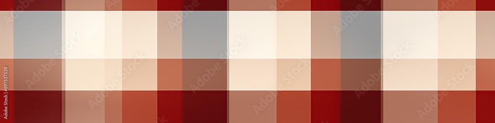 Fototapeta premium checkered seamless pattern in red white plaid shirt on tartan lumberjack background