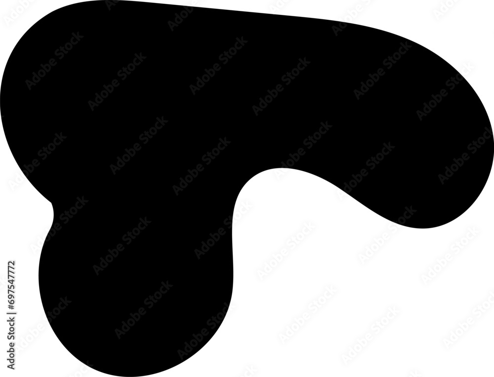 Pattern spot shape. Random ink blob geometric round pattern. Vector Pattern spot shape. Random ink blob geometric round pattern. Vector