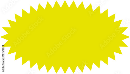 Starburst sticker collection of special offer sale oval and round shaped sunburst labels and badges. Promo stickers with star edges. Vector. Sunburst, burst, badge, sticker, stamp, price tag, seal.