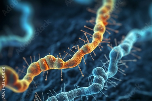 RNA silencing eliminates parasitic RNAs. Generative AI photo