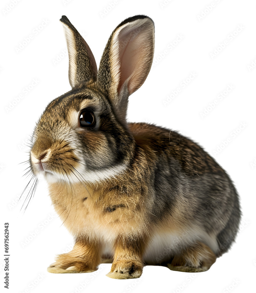 Obraz premium rabbit isolated on white