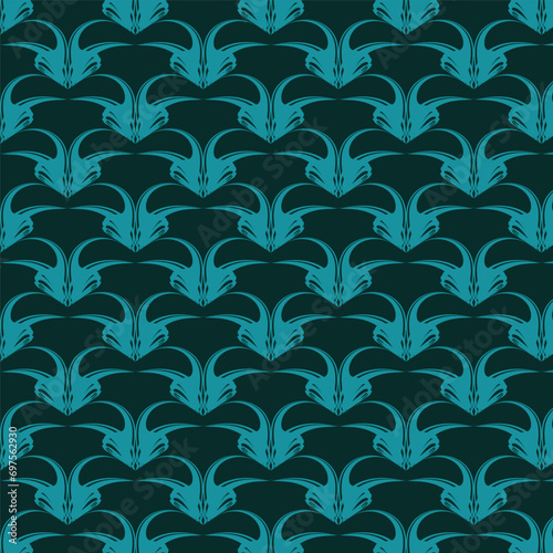 Flat pattern design striped seamless geometric patterns © Rubbble